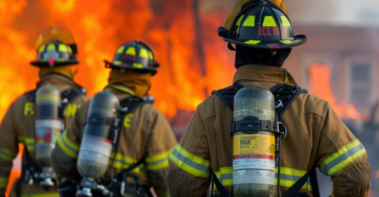 Trailer de 6 metros destruído em incêndio na madrugada em Carnegie Circle