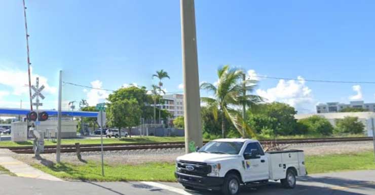 Uma pessoa morre após colisão com trem Brightline em Broward