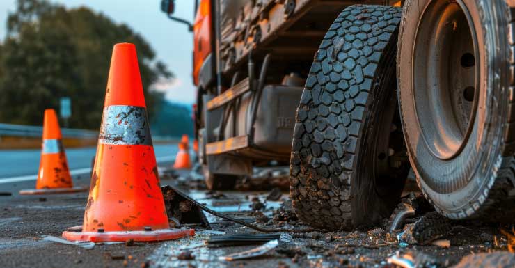 Uma pessoa morre após colisão entre carreta e caminhonete em Leesburg, segundo a Florida Highway Patrol