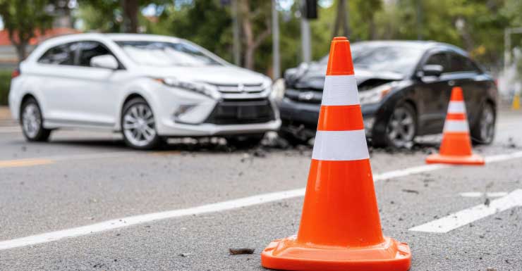 Veículo colide contra supermercado em North Fort Myers