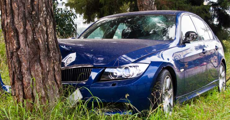 1 morto após van bater em árvore e pegar fogo em Glades County