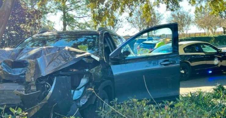 Acidente causa congestionamento próximo ao Savannah Center em The Villages