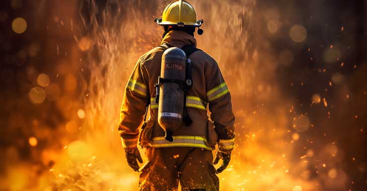 Bombeiros de San Carlos Park atendem incêndio causado por bateria de e bike