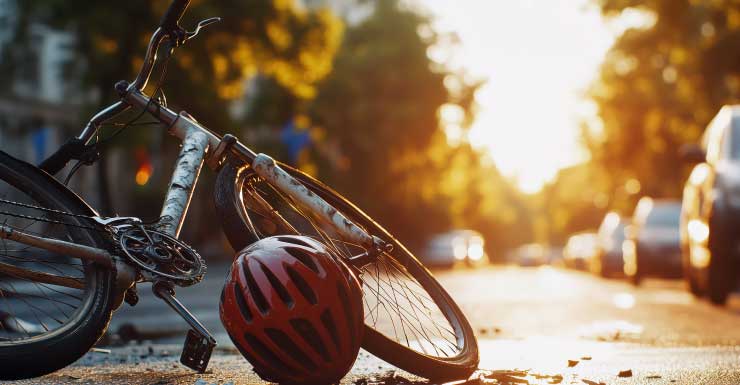 Ciclista fica gravemente ferido em colisão com sedan na Capital Circle SW