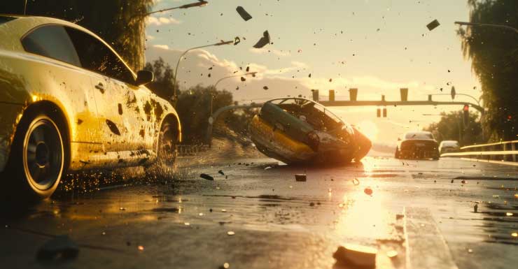 I-275 com congestionamento de 9 milhas devido a acidente