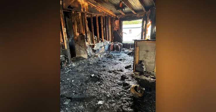 Incêndio em casa móvel no Condado de Citrus envia uma pessoa para o hospital: CCFR