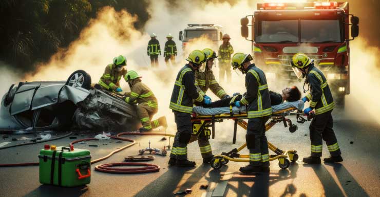 Motorista morre após Lexus capotar em acidente em Groveland