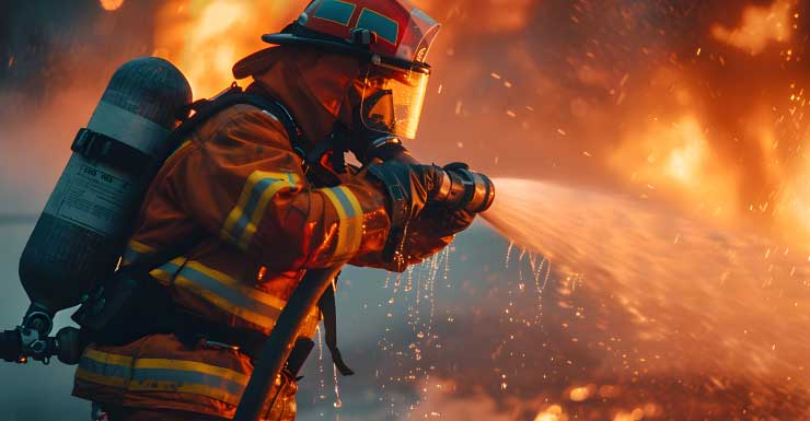 Tampa Fire Rescue combate incêndio em residência na madrugada de terça feira