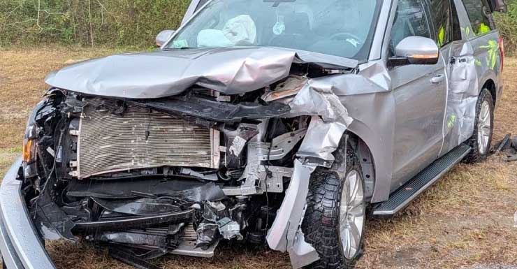 Três pessoas ficam feridas em acidente na Highway 29 no Condado de Escambia