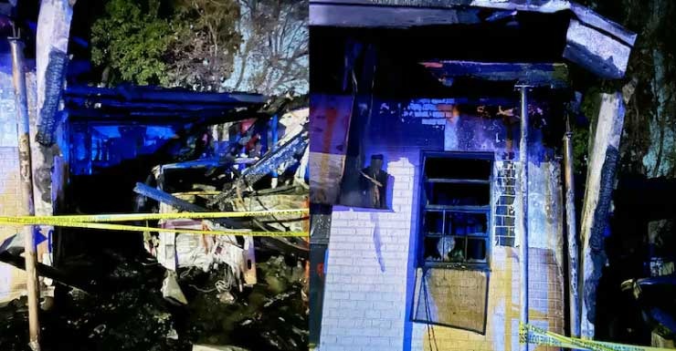 10 adultos e 3 crianças desabrigados após incêndio residencial em West Park