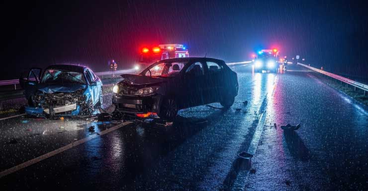 Acidente com feridos na I-95 Norte em West Palm Beach bloqueia o trânsito