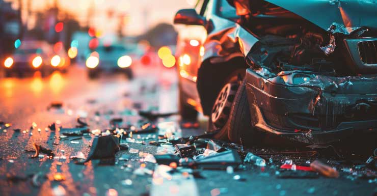 Acidente na I-95 Sul em Stuart causa congestionamento