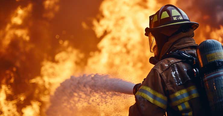Bombeiros resgatam 1 pessoa após incêndio no Spyglass Apartments em Gainesville