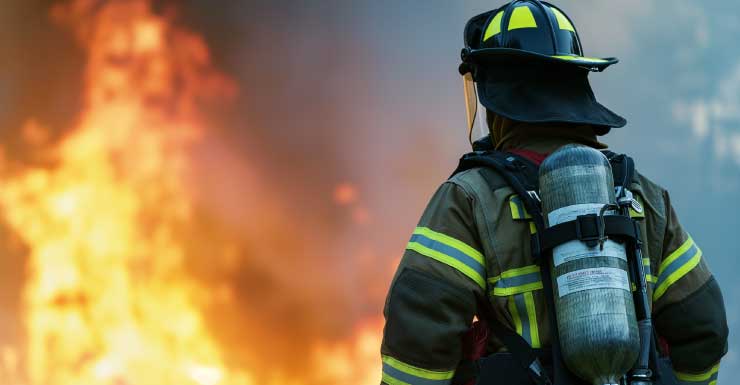Duas pessoas são levadas ao hospital após incêndio em residência em Largo LFR