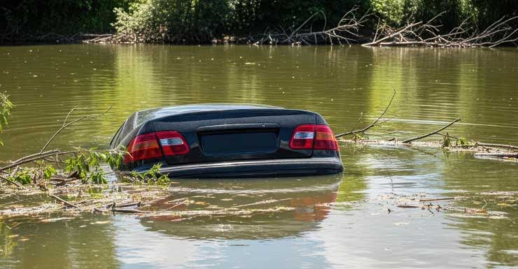 Homem morre após carro cair na Intracoastal em West Palm Beach na manhã de segunda-feira