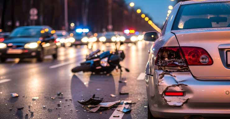 Motociclista de 65 anos morre após colisão com SUV perto da Crosstown Parkway