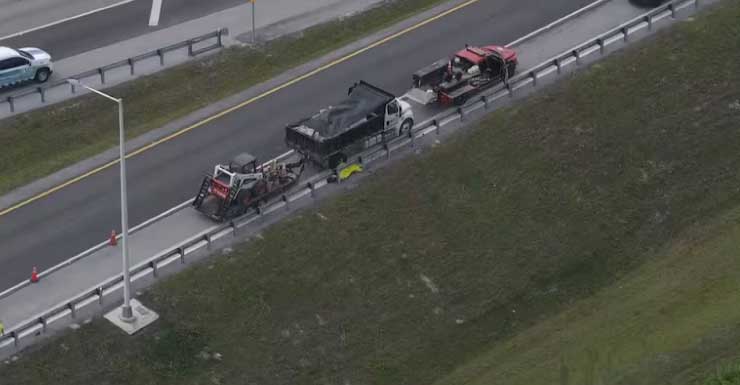 Motorista de caminhão morre após acidente em Fort Myers