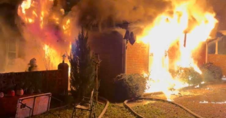 Uma pessoa ferida em incêndio residencial em Bonifay