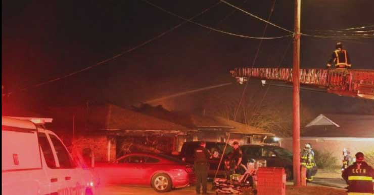Uma pessoa morre após incêndio em residência no Condado de Escambia, na Merlin Terrace