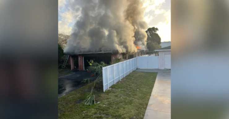 2 feridos, casa “praticamente destruída” em incêndio em Fort Lauderdale Autoridades