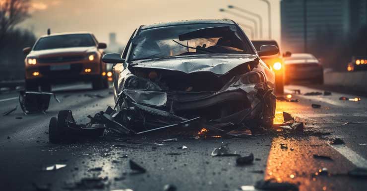 Acidente grave causa atraso de 40 minutos na I-75 na manhã de segunda-feira