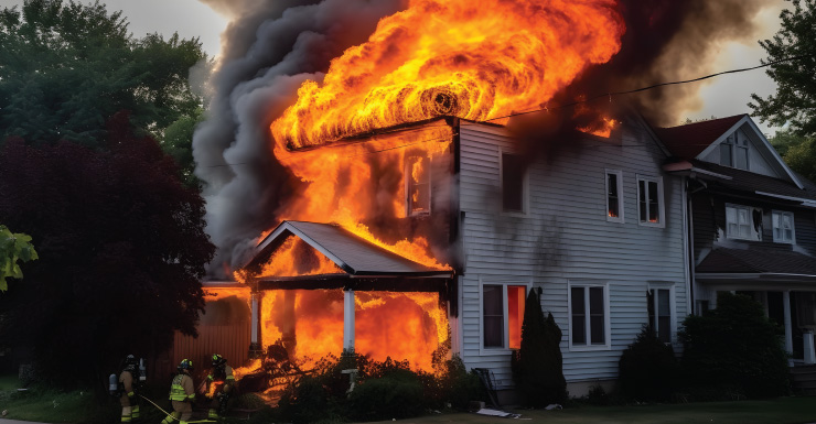 Bombeiros resgatam quatro animais de incêndio em residência em Cape Coral