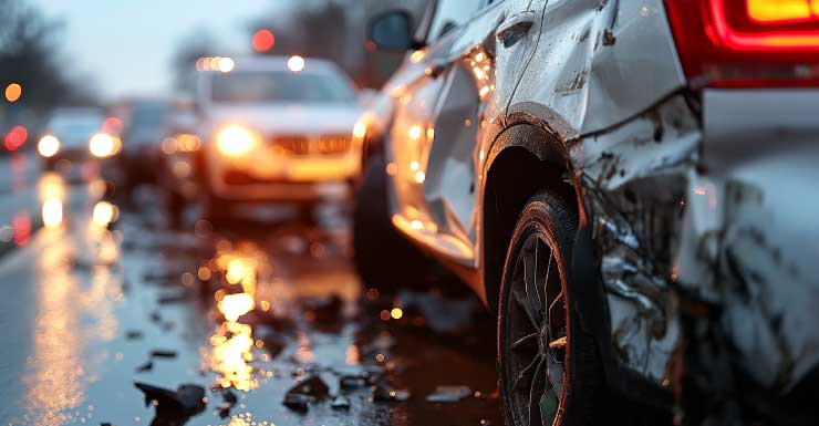 Colisão em Osceola County deixa 3 hospitalizados e danifica 6 carros