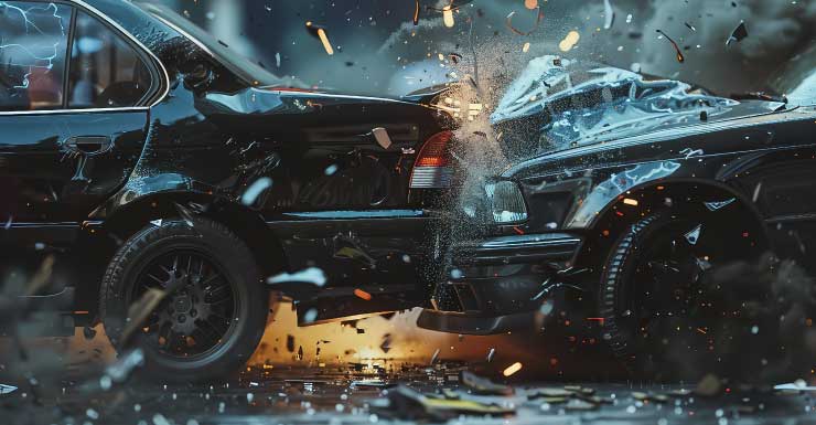 Grave acidente próximo ao PBI bloqueia faixas no sentido oeste e causa congestionamento