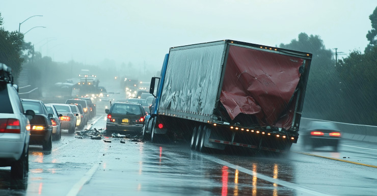 Motorista é preso após colidir com carros e caminhonete, deixando buraco na casa de mulher em Miramar