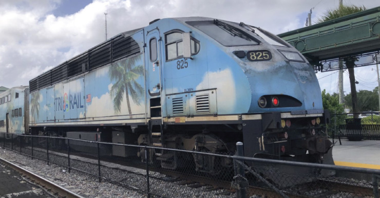 Pedestre morre atropelado por trem da Tri-Rail em West Palm Beach