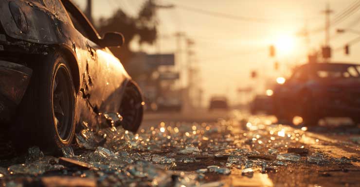 Polícia Bebê não nascido morre após acidente em semáforo na Ninth Avenue com Bayou Boulevard