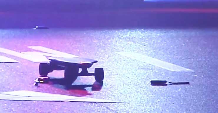 Skatista encontrado morto próximo à Sunrise Blvd. e A1A; cruzamento fechado durante investigação