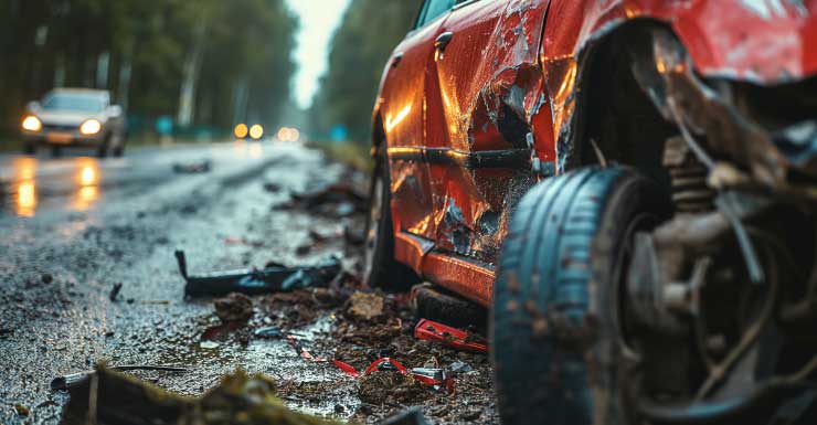 Acidente grave com capotamento causa congestionamento na I-75 na tarde de terça-feira
