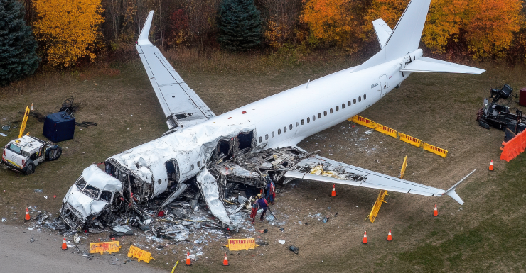 Piloto sobrevive a queda de aeronave na Hungryland Preserve