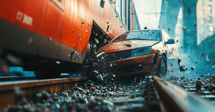 1 morto após trem da Tri-Rail colidir com SUV em Oakland Park.