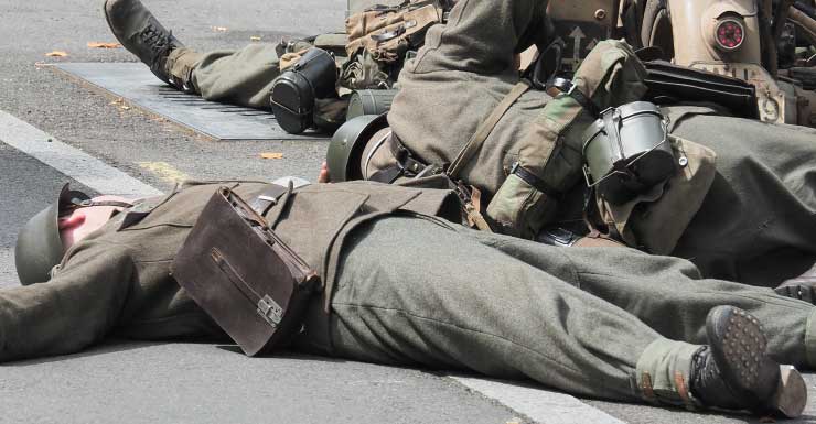 2 militares feridos em incidente na Base Aérea de Eglin.