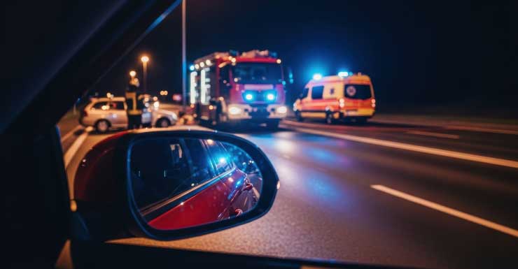 Acidente bloqueia faixas na saída da I-95 para o Golden Glades Interchange, diz a FHP.