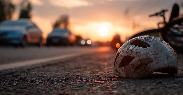 Ciclista sofre ferimentos em acidente de fuga em rotatória em The Villages.