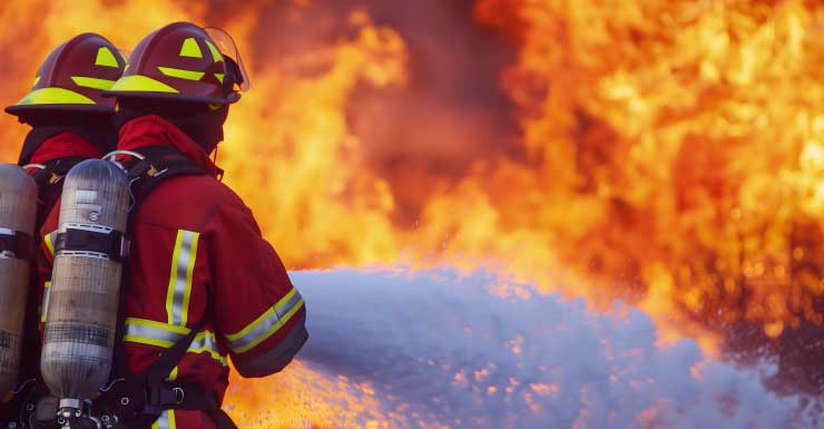 Um incêndio atingiu um restaurante em Florida Keys.