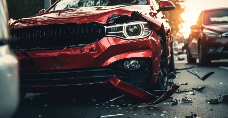 Acidente de veículo único fecha faixa no sentido sul da I-75 próximo a High Springs