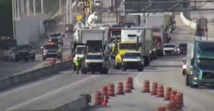 Atrasos na manhã na Florida’s Turnpike no sentido norte após acidente em Lake Worth