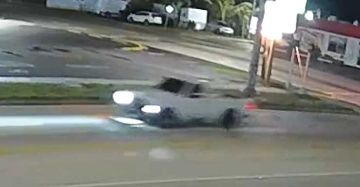 FHP localiza caminhonete suspeita de acidente fatal com fuga na US 27
