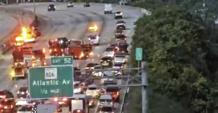 Faixas são reabertas na I-95 Sul em Delray Beach após acidente com feridos