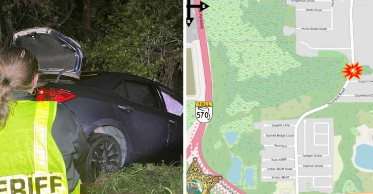 Polk County investiga acidente fatal com um único veículo: PCSO