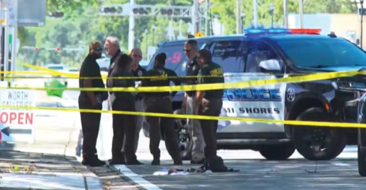 Vídeo parece mostrar o momento em que homem é baleado por policial em Miami Shores