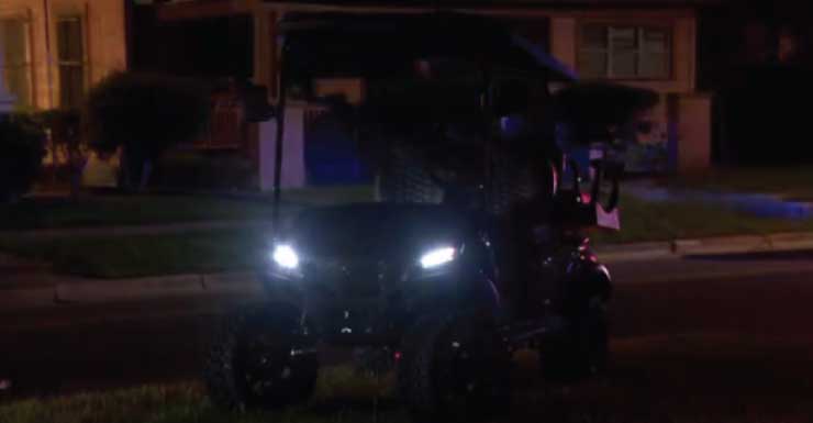 1 pessoa fica gravemente ferida em acidente entre carrinho de golfe e caminhonete no Condado de Seminole