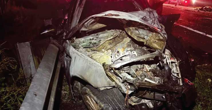 Acidente com incêndio na SR-710, no Condado de Martin, deixa um morto e reacende preocupações com a segurança da rodovia
