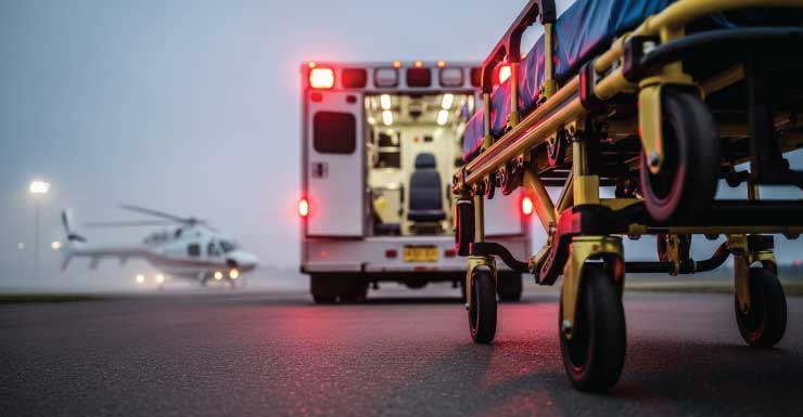 Menina de cinco anos é levada de helicóptero ao hospital após ser atropelada em North Port