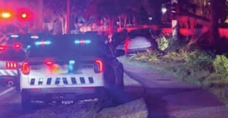 Policial de Marco Island é agredido enquanto investigava acidente de veículo único, diz MIPD