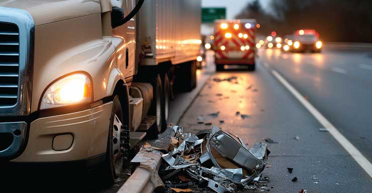 3 pessoas ficam feridas após carga mal fixada se espalhar pela I-95 no condado de Brevard